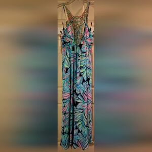 Lilly Pulitzer Lanette Maxi Dancing Lady